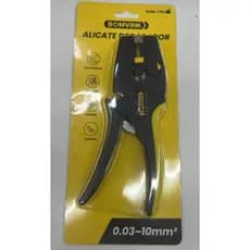 Alicate Desencapador e Cortador de Fios Embutido Design Ergonômico 0.03-10mm² / 5mm à 20mm