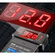 Testador Multifuncional de Bateria e Alternador 12V Automotivo BT-172 com Display LED