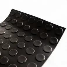 Piso de Borracha Moeda (Tapete) 1,30 x 1,00 Antiderrapante 3mm
