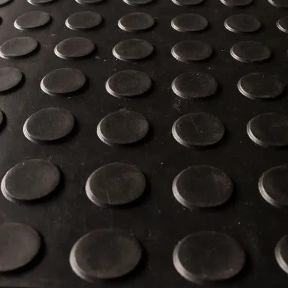 Piso Emborrachado Moeda (Tapete) 1,80 x 0,50 Antiderrapante 3mm
