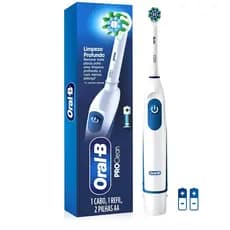 Escova Dental Elétrica Oral-b Pro-saúde Power Pro Clean + 2 Pilhas