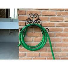 Suporte Porta Mangueira De Parede Em Ferro Envio jardim decoração Imediato casa multiuso  l