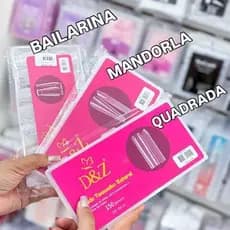 Molde F1 das Gringas D&Z Original Bailarina Quadrada Mandorla 0 Milímetros150 pçs todos os formatos