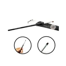 Pincel para Gel para Alongamento de Unha Gel  N°4 / N°6 / N°8 , Acrigel, Fibra Manicure Profissional