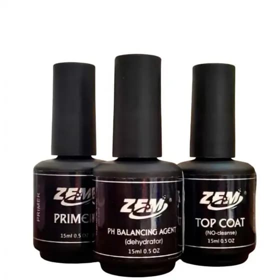 Preparadores de unha de Gel Zem 15ml PH Balancing Bond Aid