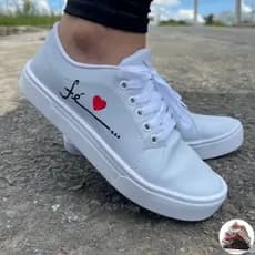 Tenis Feminino Casual Sapatilha Feminina Tênis Sapatenis Confortável