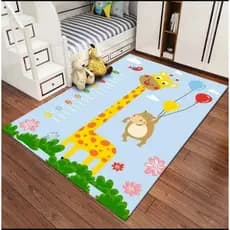 tapete quarto  infantil kids 1x1,50 promocao menino menina brilha no escuro