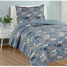 Colcha Cobre Leito Solteiro Dupla Face 2 pçs - João e Maria Infantil Menino e Menina - Várias Estampas cama