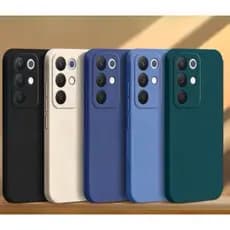 Capa colorida Realme C85 Protetora aveludada por dentro anti-impacto