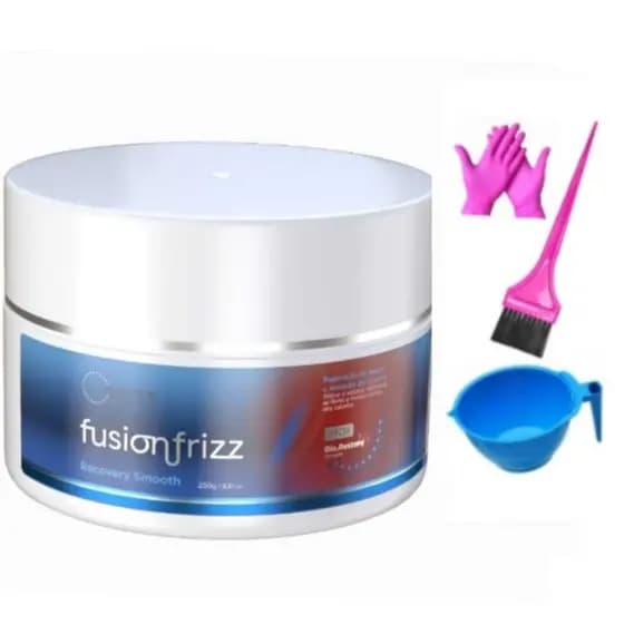 Brscience Fusion Frizz Btx 250g + Kit aplicação