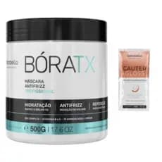 Borabella Boratox Orgânico  Repõe Massa e Anti Frizz Intenso - 500G