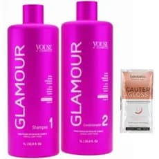 Youse Cosméticos Shampoo e Condicionador Glamour 2x1 Litro