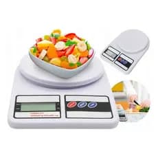 Balança Digital Cozinha Precisão Doméstica Alimentos 1gr Até 10kg Branco 10 Kg