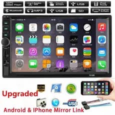 ESSGOO 7 Polegada 2  Din player Do Carro De Rádio bluetooth mp5-BT Intercnection