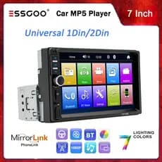 ESSGOO 7018B Centro Multimídia 7 Polegada Universal Carro MP5 Player Rádio Do Estéreo USB/AUX/TF Espelho Ligação Tela De