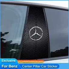 2026 Pilar Central Do Carro Anti-Risco Película Protetora Adesivos Para Mercedes Benz W210 W203 W204 W202 W176 W166 W124
