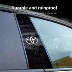 2026 Pilar Central Do Carro Anti-Risco Película Protetora Adesivos Para Toyota Land Cruiser Yaris Camry Vios Corolla 4ru