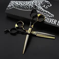 Jaguar Salon Tesoura De Cabeleireiro Japão 440C Cabelo De 6 Polegadas Corte De Barbeiro