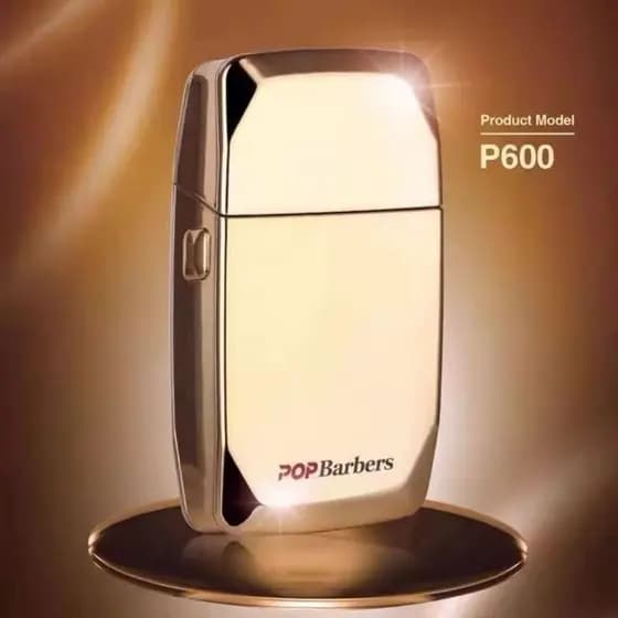 POP Barbeiro P600 Barbeador Profissional Cabeça De Óleo Dourado Careca Salão De Cabeleireiro Doméstico Especial