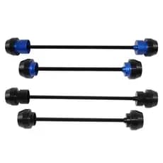 Para Yamaha YZF R7-R7 2021 2022 2023 2024 Frente & Traseira Roda Garfo Eixo Slider Tampa Crash Protector