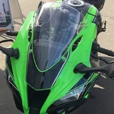 Para Kawasaki Ninja ZX10R ZX-10R 2016 2017 2018 2019 2020 Pára-Brisas Defletor De Vento Escudo Viseira Vidro