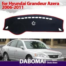 Placa De Cobertura Do Painel Antiderrapante Esteira Proteger Almofada Carro Pára-Sol Tapete Para Hyundai Grandeur Azera