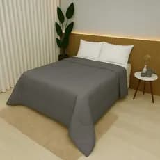 Edredom Quentinho solteiro Casal Queen King 100 Toque Macio 1 Peca Inverno Cores Confortável Durável Oferta