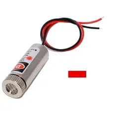 Módulo Laser Sinal Negativo Menos 5mW 5V 650nm