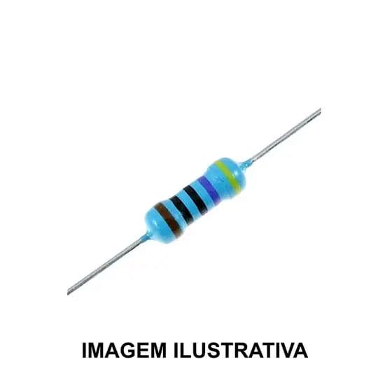 2x Resistor 1K8 1.8k 1,8k 1800ohm 1/4W - eletrônica