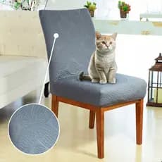 Capa De Cadeira Anti-gato Matelada Tamanho Universal com encaixe perfeito, capa para cadeira, forro