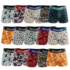 Kit 15 Cuecas Infantil Criança Boxer Box Droop!!! Liquidação