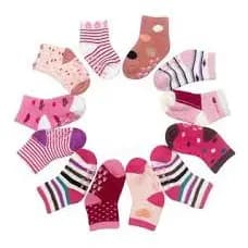 Meia Infantil Feminina Inverno e Verão!!!! Kit 6 pares