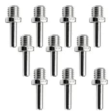 Adaptadores Lixadeira M14 Kit com 10 Para Furadeira Elétrica Polimento Madeira e Metal Profissional