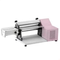 Cilindro Laminador Elétrico Malta 28 Cm Com Cortador de Talharim Rosa 127V 3117004
