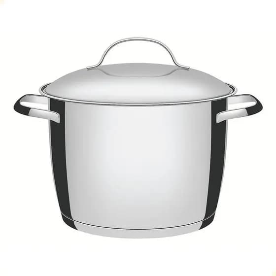 Caldeirão Tramontina Allegra em Aço Inox com Fundo Triplo 24 cm 7,5 L 62655240