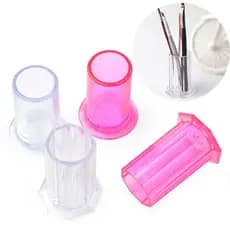 Mini Porta Pincel Escova Utensilios Acrílico Manicure