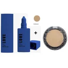 Kit 1 Base Facial Matte Hd + 1 Pó Matte Max Love Cores a Escolher