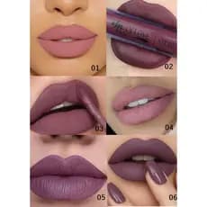 Kit 6 Batons Líquido Matte Nude Tons de Boca Escolha as Cores 12horas 24 horas 30 horas Longa Duração