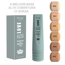 Rainha da Bases Alta Cobertura Lançamento 12 Horas A Melhor Base Max Love