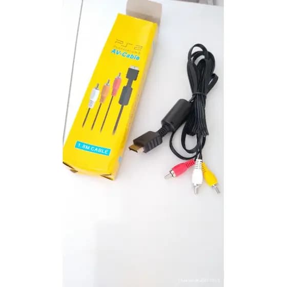 Promoção Cabo AV RCA PS1 , PS2 , PS3 áudio e vídeo Playstation , NOVO LACRADO !
