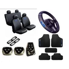 Capa De Para Banco Carro Capa De Couro Tecido Tapete Pelaleira Volante Ford Fiesta Focus Escort Ford Ka Carros Ford