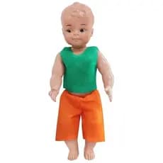 Bonecao de plastico na solapa Bonecão de Plástico Garotão Dedé Anos 80 Modelo Antigo para Crianças e Bebês 53cm