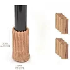 Kit meia protetora para pe de cadeira 4 pecas facil de usar cor sortida saint pen tech