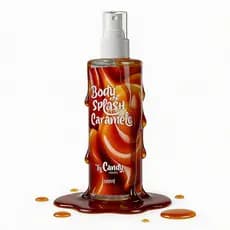 Body Splash Spray Candy Unissex - Caramelo - 200 ml