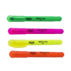 Marca Texto em Gel Cores Fluorescentes BRW - UNIDADE