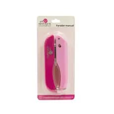 Furador Perfurador Alicate Papel E Eva 6mm Coração Rosa