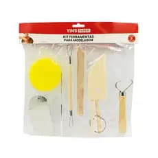 Ferramentas para Cerâmica Kit com 8 Peças Essenciais Escultura e Modelagem