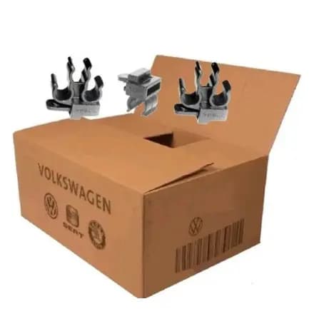 Kit 3 Peças Suporte do Cabo de Vela Triplo Gol Parati Voyage Fox Golf G3 G4 G5 1.0 8v EA111 Power Original Vokswagen Vw