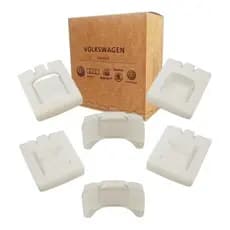 Kit Calco Deslize Trilho Do Banco Gol Saveiro Voyage Parati Gol G5 G6 G7 Original Volkswagen