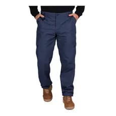 Calça Tática Azul Ripstop Profissional Militar Reforçada Secagem Rápida Operacional Guarda Vigia Uniforme Trabalho BPD